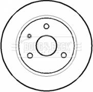 Borg & Beck BBD4058 - Kočioni disk www.molydon.hr