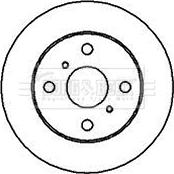 Borg & Beck BBD4009 - Kočioni disk www.molydon.hr
