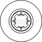 Borg & Beck BBD4014 - Kočioni disk www.molydon.hr