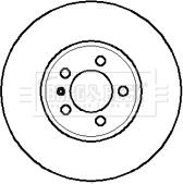 Borg & Beck BBD4088 - Kočioni disk www.molydon.hr