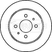 Borg & Beck BBD4198 - Kočioni disk www.molydon.hr