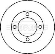 Borg & Beck BBD4144 - Kočioni disk www.molydon.hr