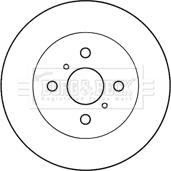 Borg & Beck BBD4175 - Kočioni disk www.molydon.hr