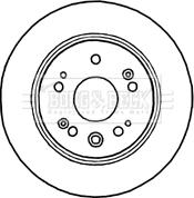 Borg & Beck BBD4804 - Kočioni disk www.molydon.hr