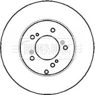 Borg & Beck BBD4399 - Kočioni disk www.molydon.hr