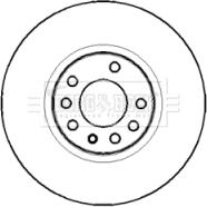 Borg & Beck BBD4395 - Kočioni disk www.molydon.hr