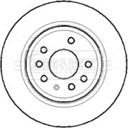 Borg & Beck BBD4396 - Kočioni disk www.molydon.hr