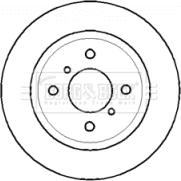 Borg & Beck BBD4392 - Kočioni disk www.molydon.hr