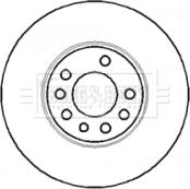 Borg & Beck BBD4365 - Kočioni disk www.molydon.hr