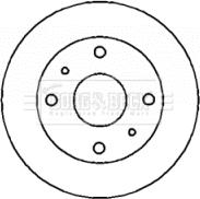 Borg & Beck BBD4360 - Kočioni disk www.molydon.hr