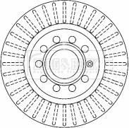 Borg & Beck BBD4314 - Kočioni disk www.molydon.hr