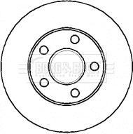 Borg & Beck BBD4316 - Kočioni disk www.molydon.hr