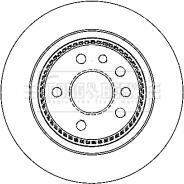 Borg & Beck BBD4312 - Kočioni disk www.molydon.hr