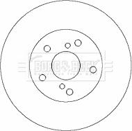 Borg & Beck BBD4328 - Kočioni disk www.molydon.hr