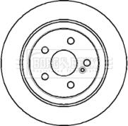 Borg & Beck BBD4291 - Kočioni disk www.molydon.hr