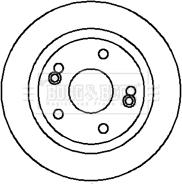 Delphi BG3685 - Kočioni disk www.molydon.hr