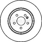 Borg & Beck BBD4293 - Kočioni disk www.molydon.hr