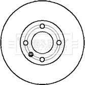 Borg & Beck BBD4233 - Kočioni disk www.molydon.hr