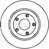 Borg & Beck BBD4229 - Kočioni disk www.molydon.hr