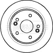 Borg & Beck BBD4270 - Kočioni disk www.molydon.hr