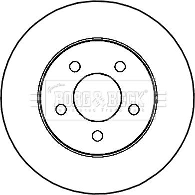 Borg & Beck BBD4277 - Kočioni disk www.molydon.hr