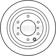 Borg & Beck BBD4755 - Kočioni disk www.molydon.hr