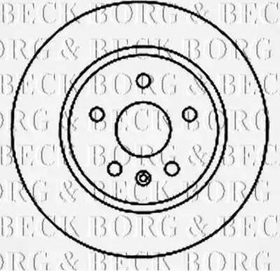 Borg & Beck BBD4766 - Kočioni disk www.molydon.hr