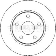 Borg & Beck BBD4768 - Kočioni disk www.molydon.hr