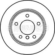 Borg & Beck BBD4707 - Kočioni disk www.molydon.hr