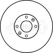 Borg & Beck BBD4717 - Kočioni disk www.molydon.hr