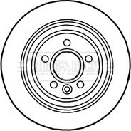 Borg & Beck BBD4785 - Kočioni disk www.molydon.hr