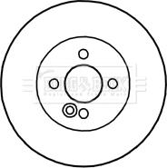 Borg & Beck BBD4732 - Kočioni disk www.molydon.hr