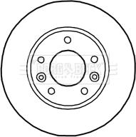 Borg & Beck BBD4774 - Kočioni disk www.molydon.hr