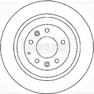 NPS M331A38 - Kočioni disk www.molydon.hr