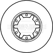 Borg & Beck BBD5907S - Kočioni disk www.molydon.hr