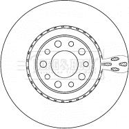 Borg & Beck BBD5930S - Kočioni disk www.molydon.hr