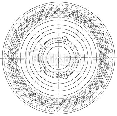 Borg & Beck BBD5448 - Kočioni disk www.molydon.hr