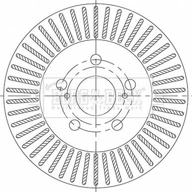 Borg & Beck BBD5538 - Kočioni disk www.molydon.hr