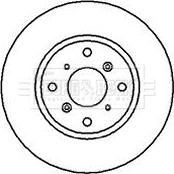 Borg & Beck BBD5090 - Kočioni disk www.molydon.hr
