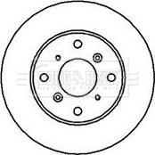 Borg & Beck BBD5091 - Kočioni disk www.molydon.hr