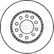 Borg & Beck BBD5049 - Kočioni disk www.molydon.hr