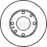 Borg & Beck BBD5065 - Kočioni disk www.molydon.hr