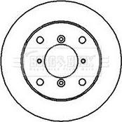Borg & Beck BBD5025 - Kočioni disk www.molydon.hr