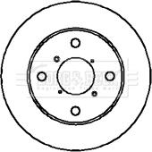 Borg & Beck BBD5027 - Kočioni disk www.molydon.hr