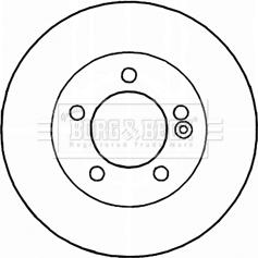 Borg & Beck BBD5165 - Kočioni disk www.molydon.hr