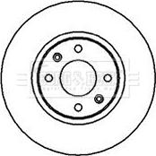 Borg & Beck BBD5100 - Kočioni disk www.molydon.hr