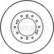 Borg & Beck BBD5111 - Kočioni disk www.molydon.hr
