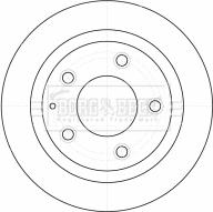 Japanparts DP-399 - Kočioni disk www.molydon.hr