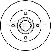 TRW DF1691T - Kočioni disk www.molydon.hr