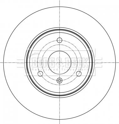 Borg & Beck BBD5397 - Kočioni disk www.molydon.hr